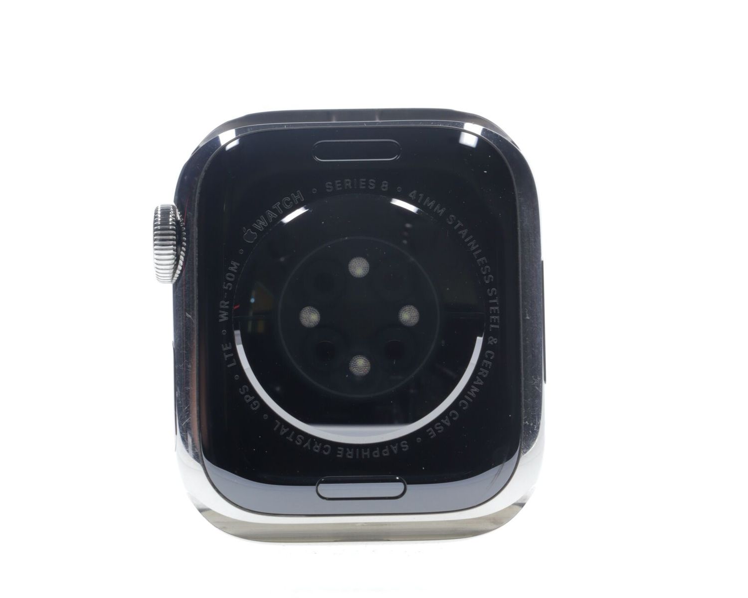 Apple Watch Series 8 2022, GPS + Cellular, Stainless Steel 41mm Silver - Excelent