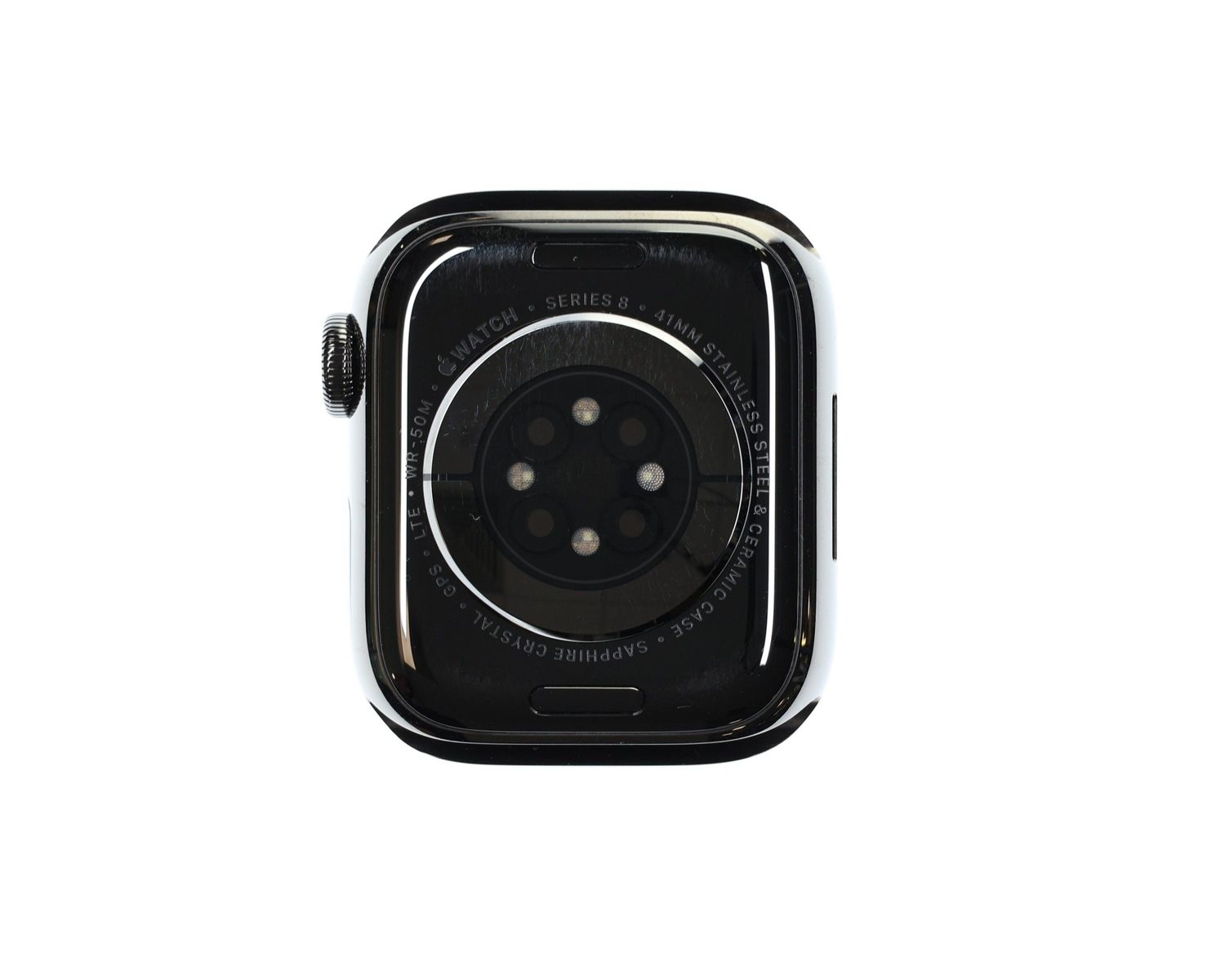 Apple Watch Series 8 2022, GPS + Cellular, Stainless Steel 41mm Graphite - Като нов