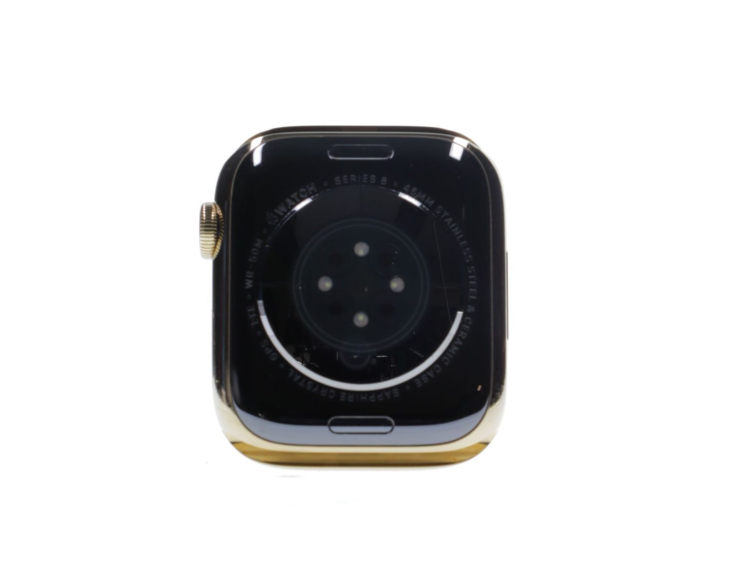 Apple Watch Series 8 2022, GPS + Cellular, Stainless Steel 45mm Gold - Много добро