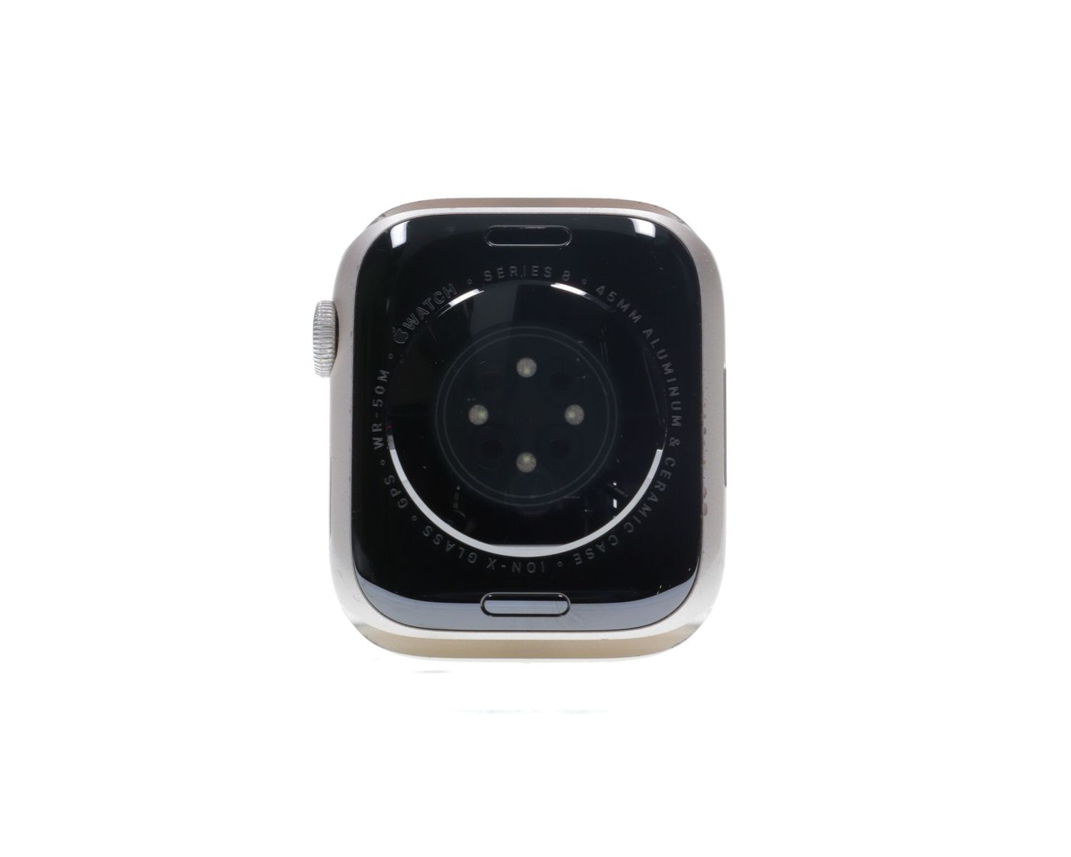 Apple Watch Series 8 2022, GPS, Aluminium 45mm Starlight - Jó