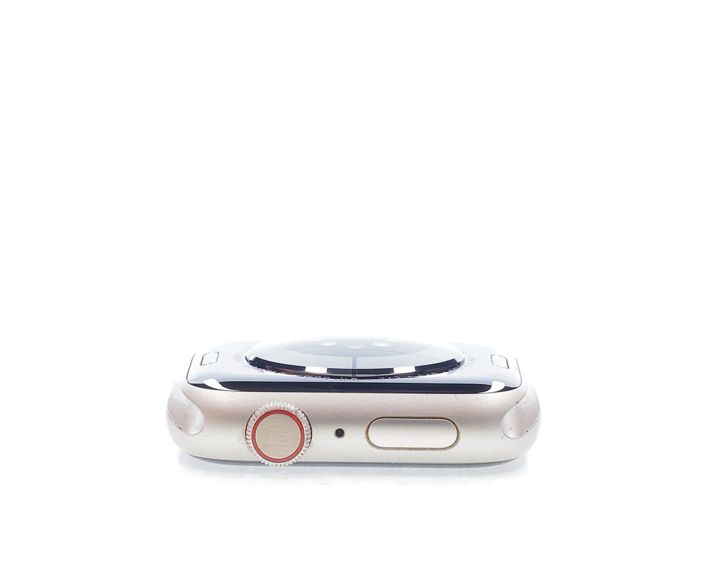 Apple Watch Series 7 2021, GPS + Cellular, Aluminium 45mm Starlight - Σαν καινούργιο