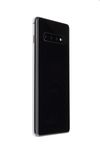 Мобилен телефон Samsung Galaxy S10 Plus Dual Sim, Ceramic Black, 128 GB, Excelent
