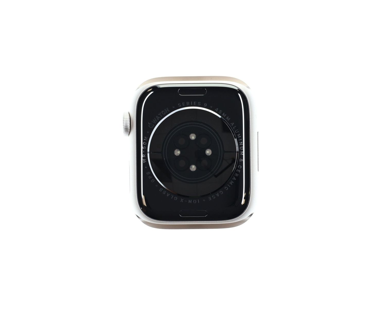 Apple Watch Series 9 2023, GPS, Aluminium 45mm Starlight - Foarte bun