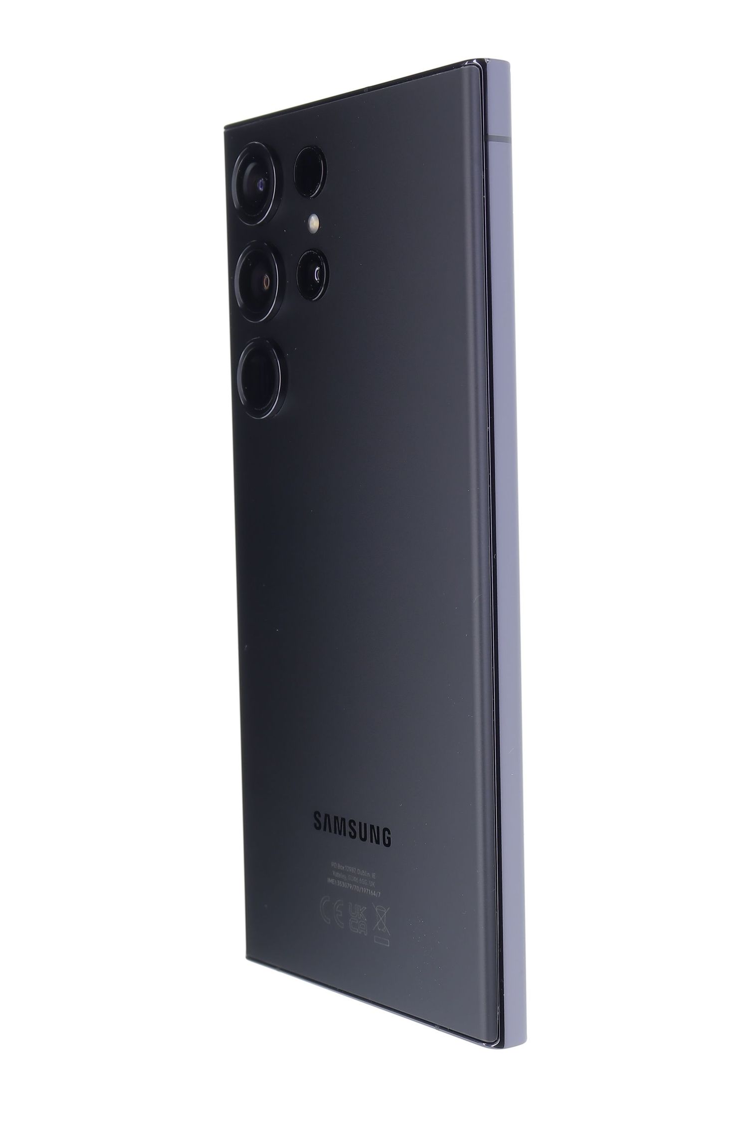 Samsung Galaxy S23 Ultra 5G Dual Sim 256 GB Phantom Black - Újszerű