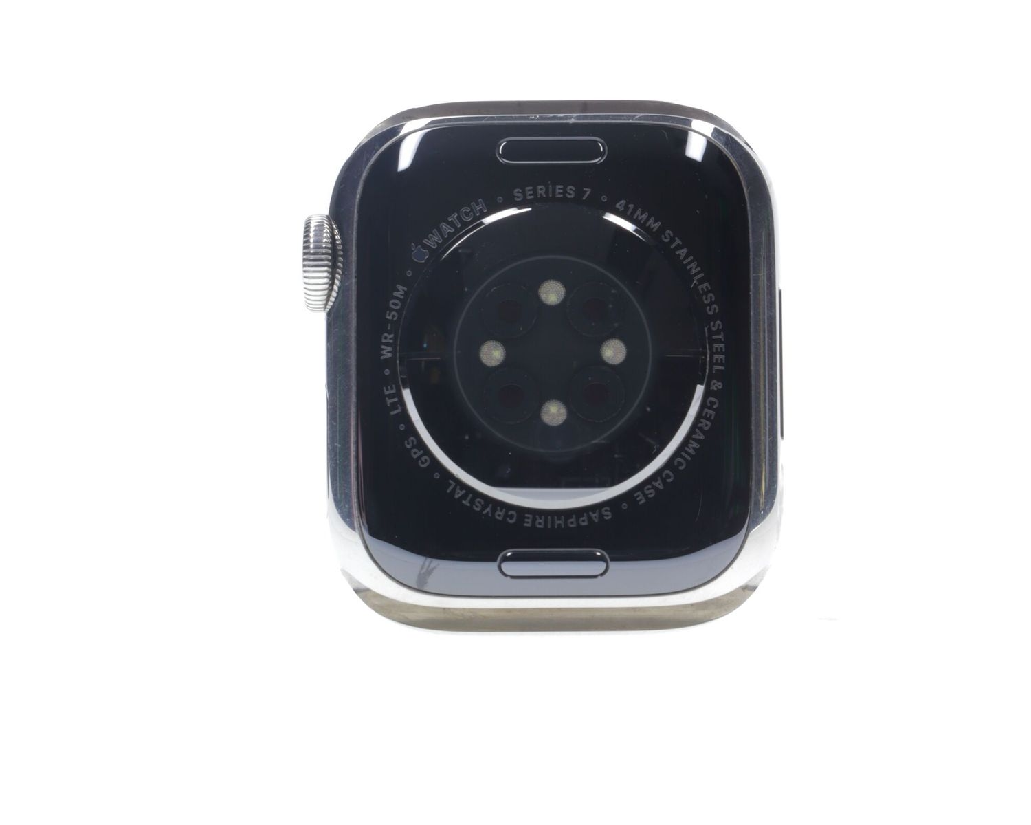 Apple Watch Series 7 2021, GPS + Cellular, Stainless Steel 41mm Silver - Εξαιρετικό