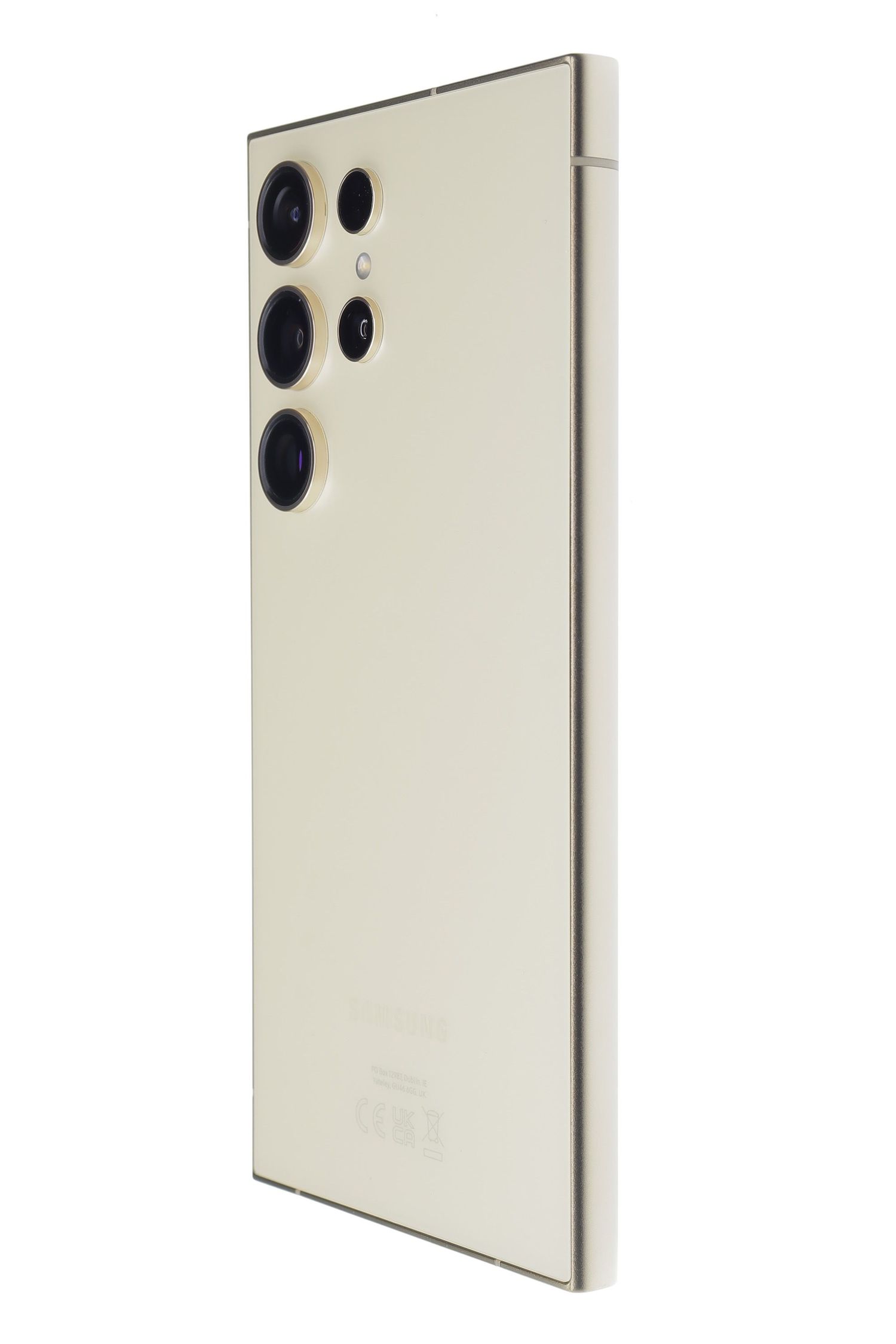 Samsung Galaxy S24 Ultra 5G Dual Sim 256 GB Titanium Yellow - Újszerű