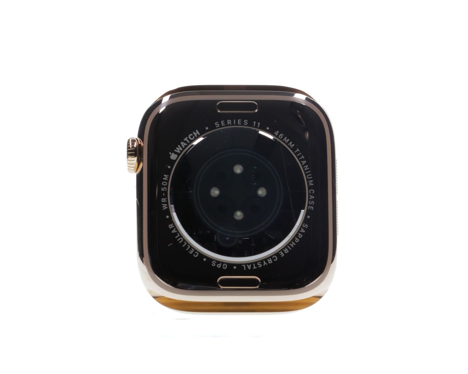 Apple Watch Series 11 2025, GPS + Cellular, Titanium 46mm Gold - Ca nou