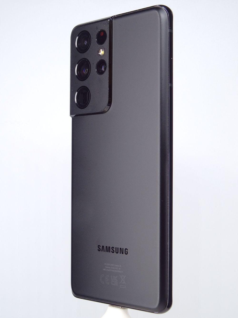 Мобилен телефон Samsung, Galaxy S21 Ultra 5G Dual Sim, 128 GB, Black,  Добро