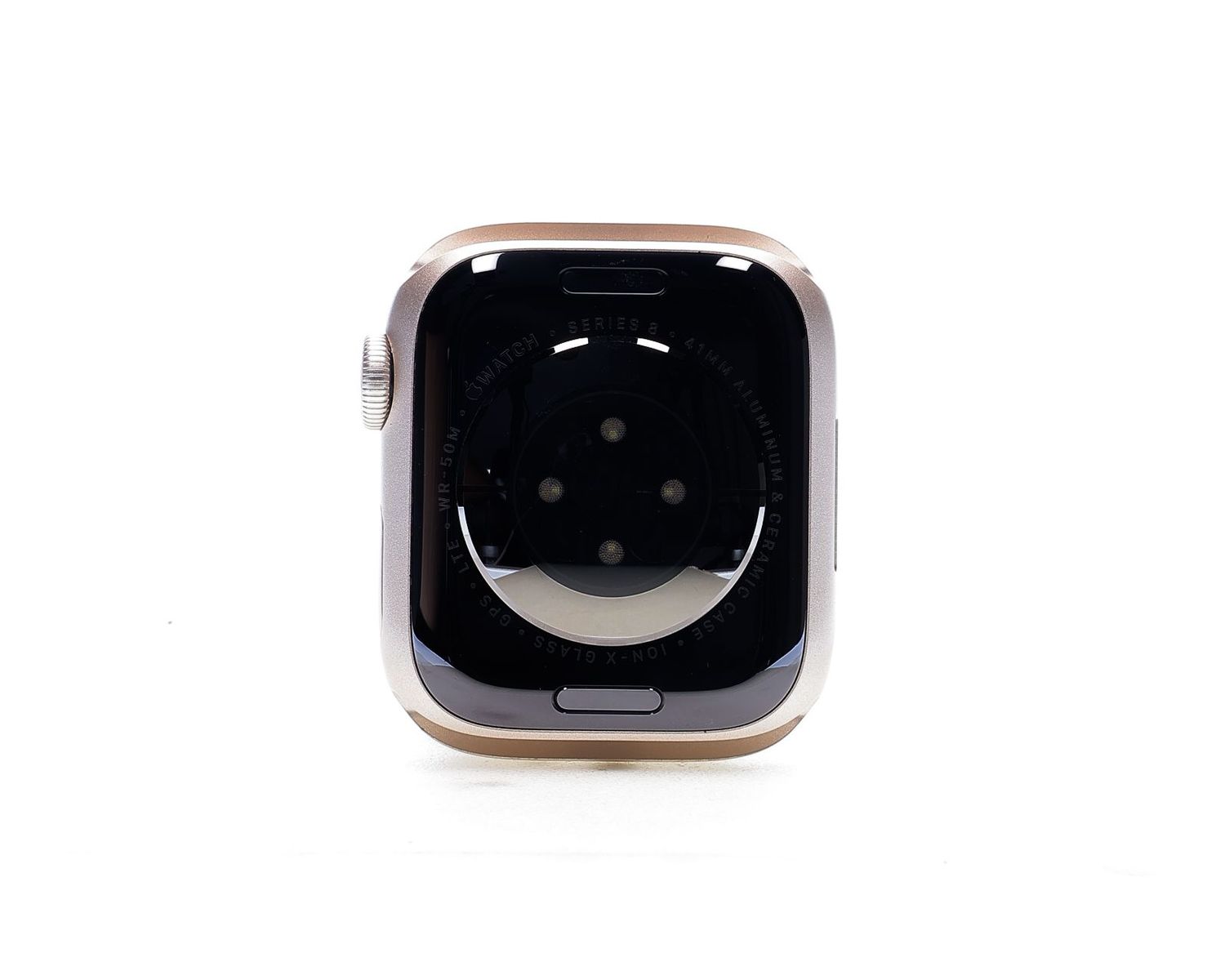 Apple Watch Series 8 2022, GPS + Cellular, Aluminium 41mm Starlight - Újszerű