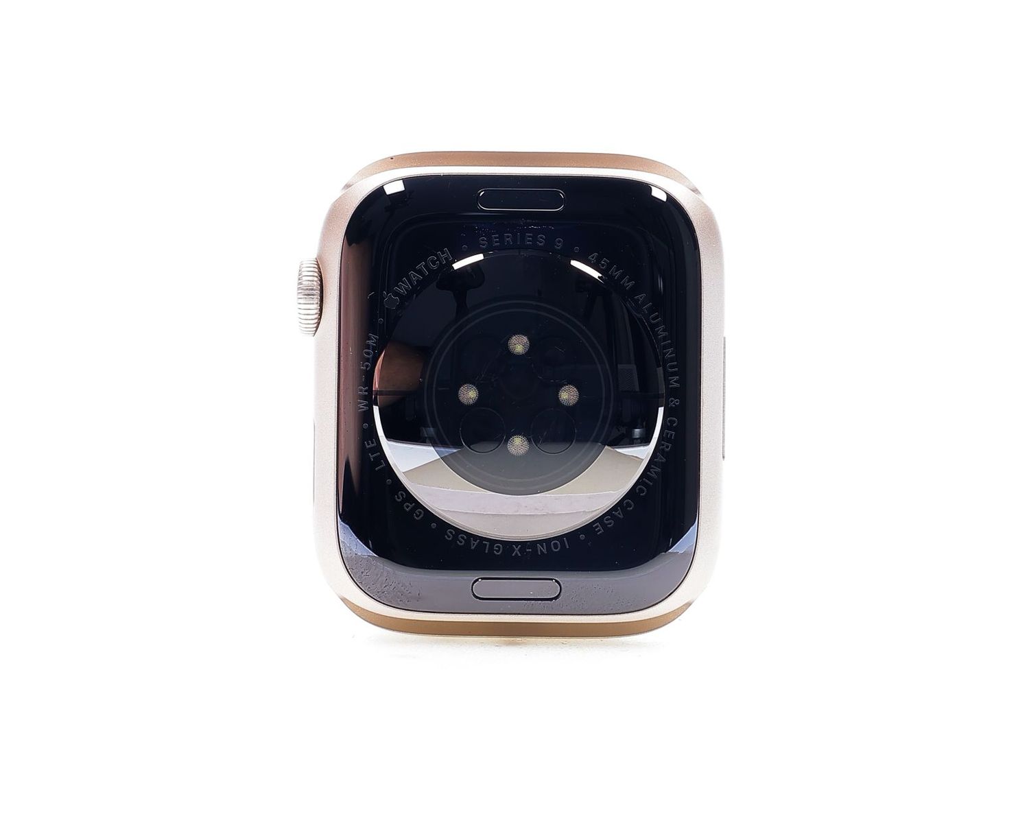 Apple Watch Series 9 2023, GPS + Cellular, Aluminium 45mm Starlight - Σαν καινούργιο