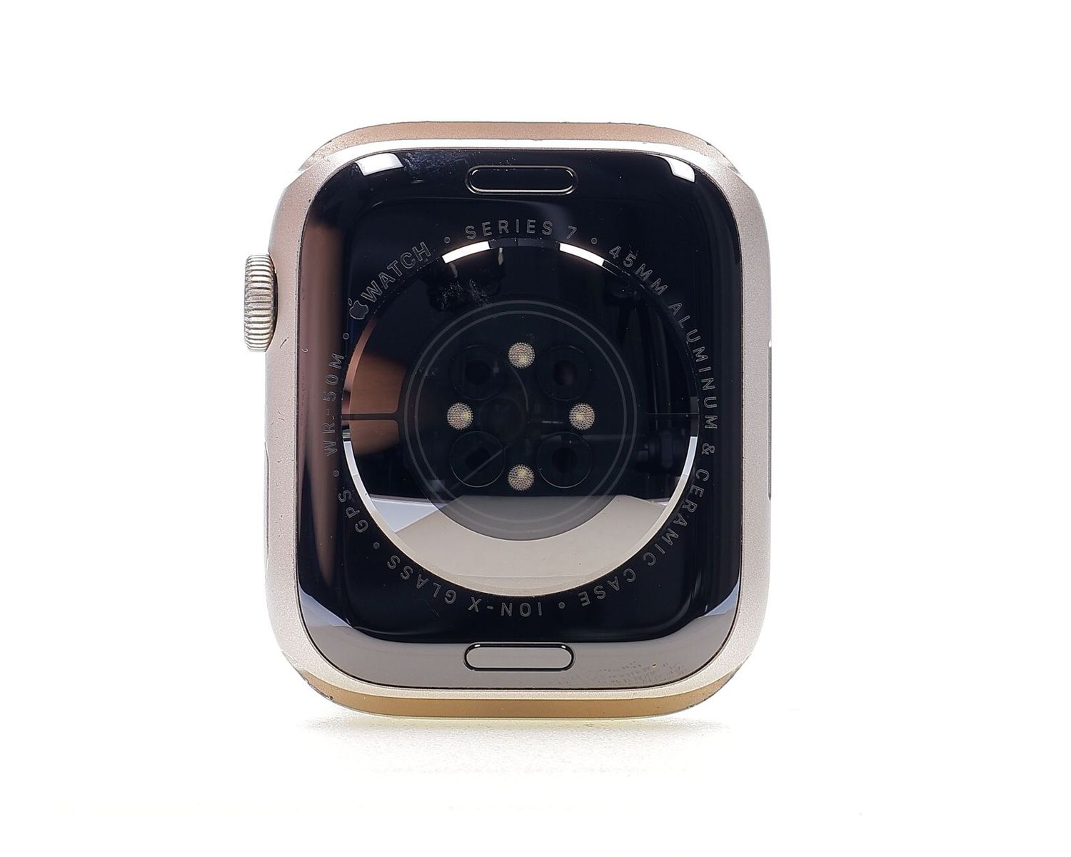 Apple Watch Series 7 2021, GPS, Aluminium 45mm Starlight - Εξαιρετικό