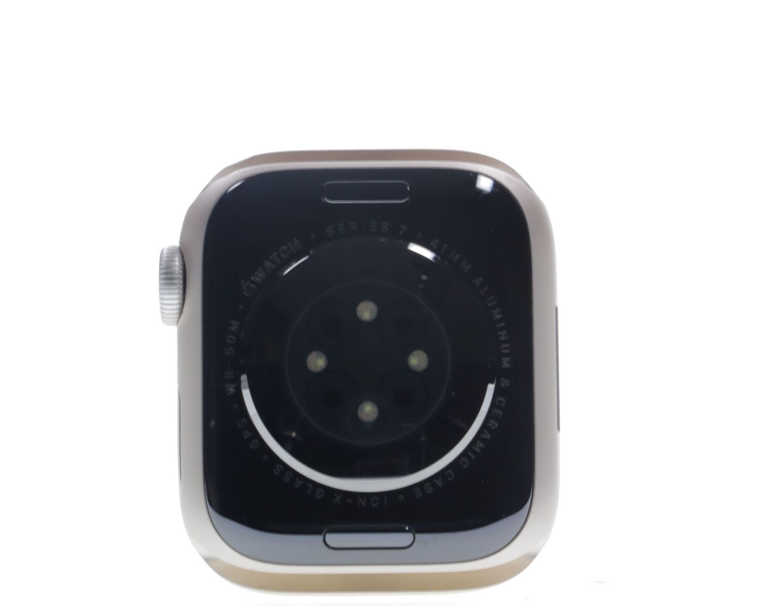 Apple Watch Series 7 2021, GPS, Aluminium 41mm Starlight - Като нов