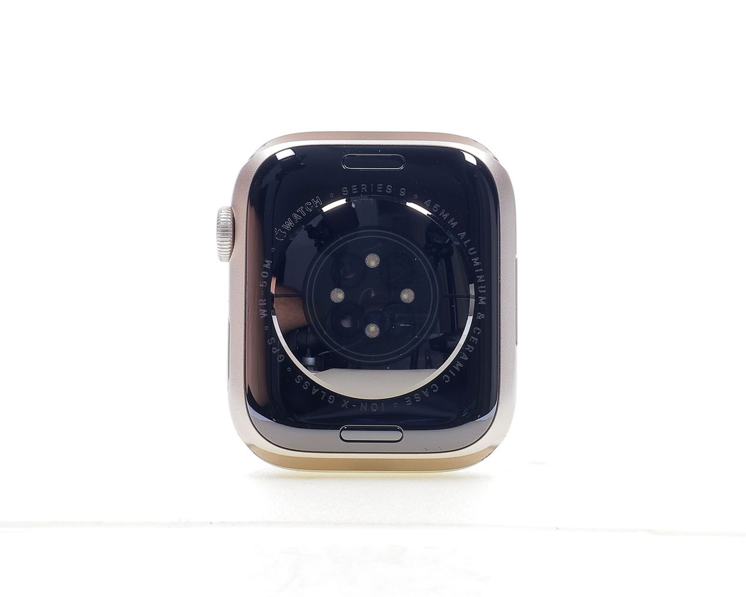 Apple Watch Series 9 2023, GPS, Aluminium 45mm Starlight - Újszerű