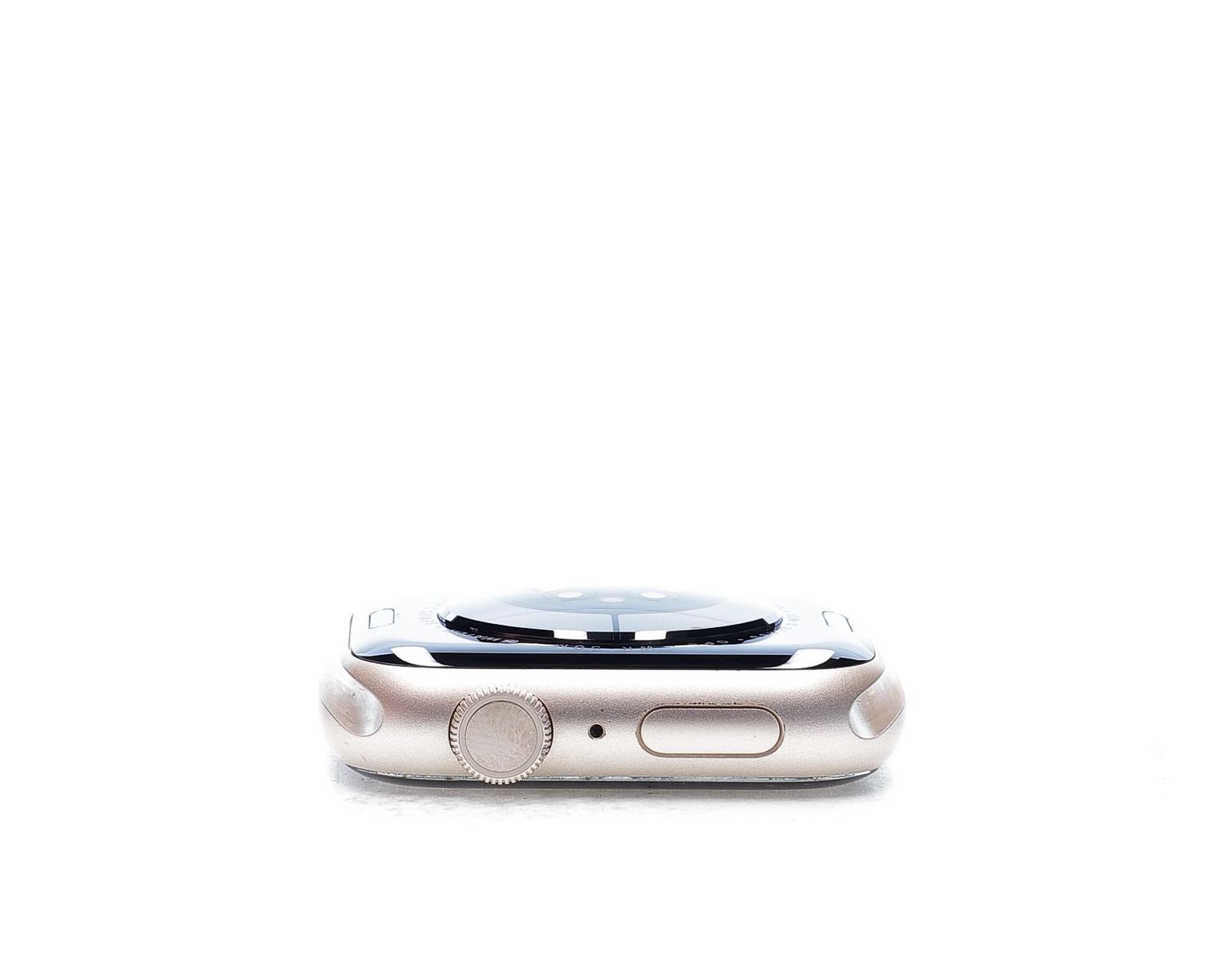 Apple Watch Series 7 2021, GPS, Aluminium 45mm Starlight - Πολύ καλό