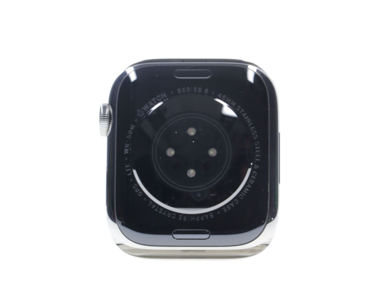 Apple Watch Series 8 2022, GPS + Cellular, Stainless Steel 45mm Silver - Като нов