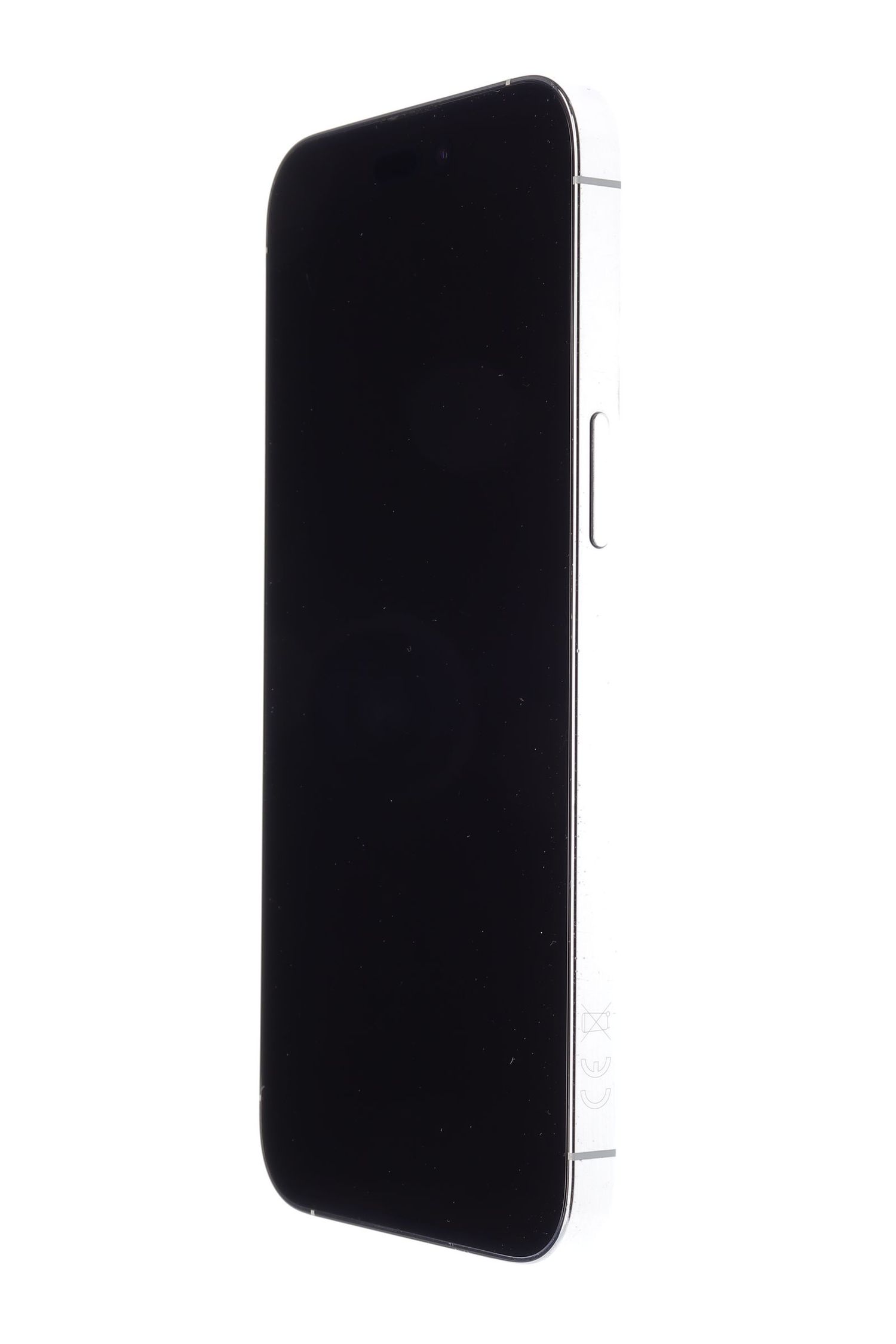 Telefon mobil Apple iPhone 14 Pro Max, Silver, 128 GB, Foarte Bun