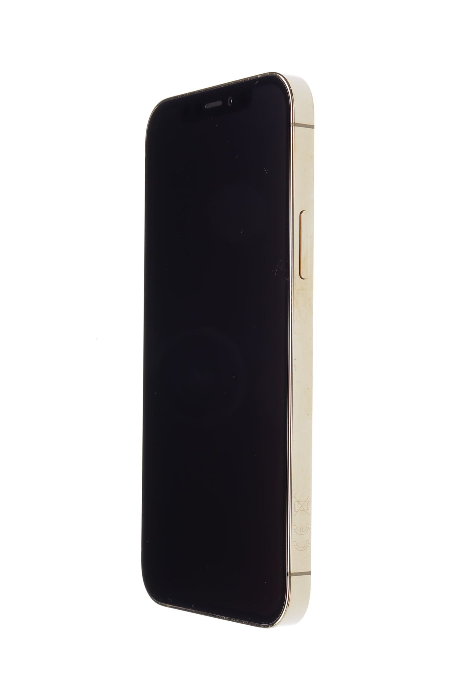 Telefon mobil Apple iPhone 12 Pro, Gold, 128 GB, Foarte Bun