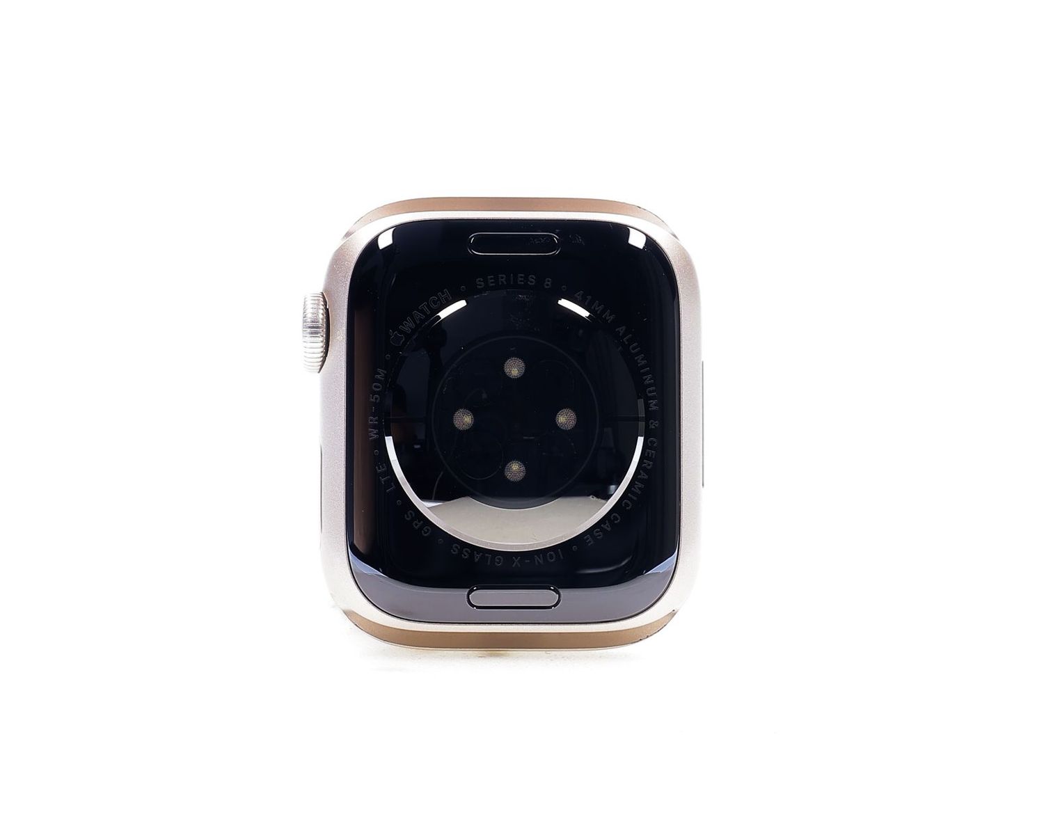 Apple Watch Series 8 2022, GPS + Cellular, Aluminium 41mm Starlight - Újszerű