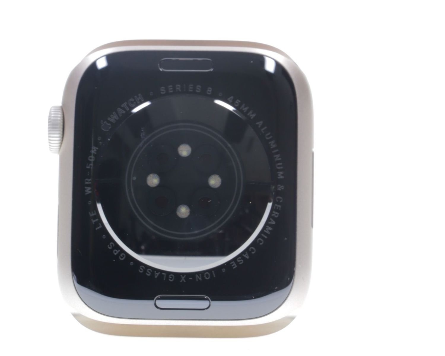 Apple Watch Series 8 2022, GPS + Cellular, Aluminium 45mm Starlight - Újszerű