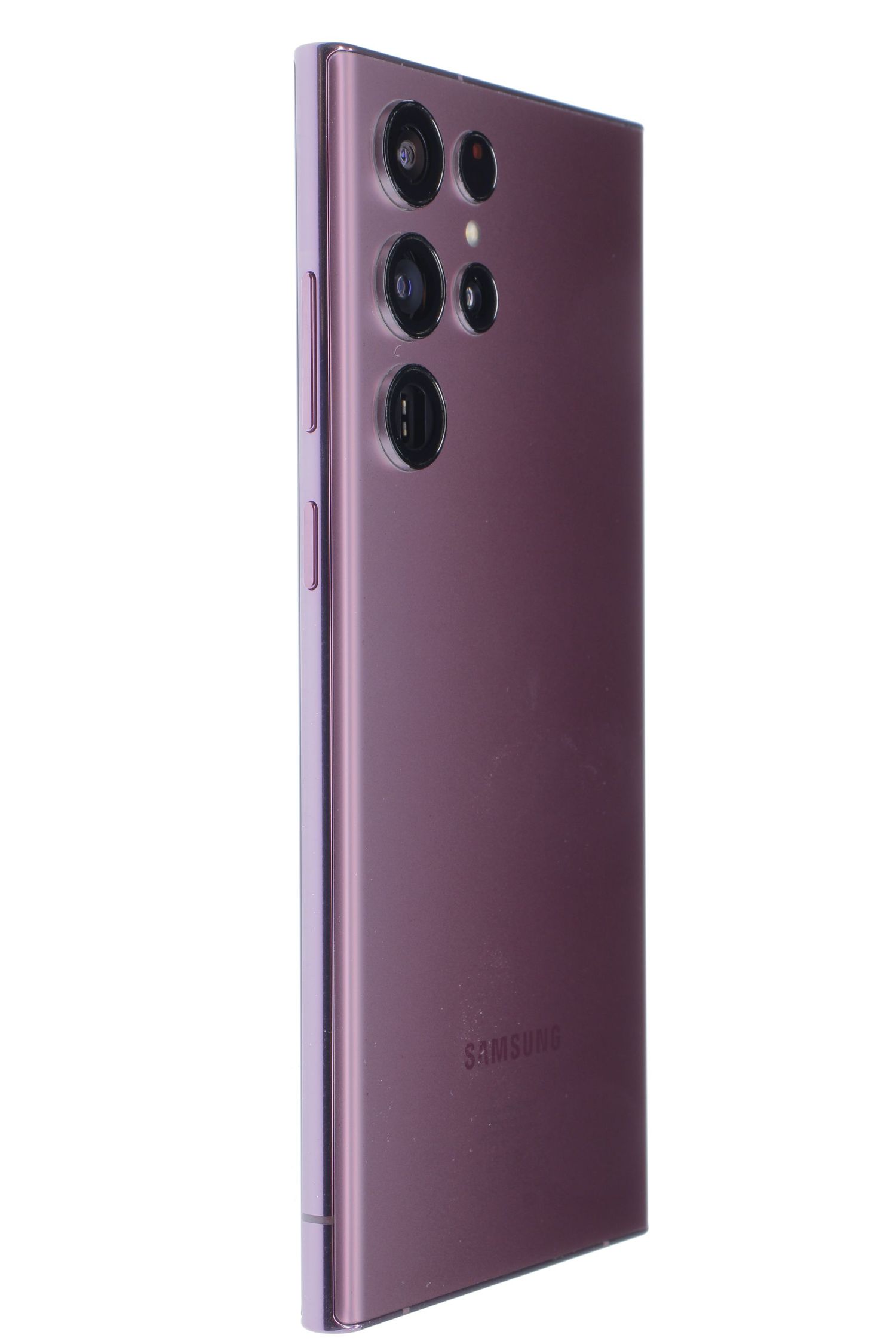 Samsung Galaxy S22 Ultra 5G Dual Sim 128 GB Burgundy - Újszerű