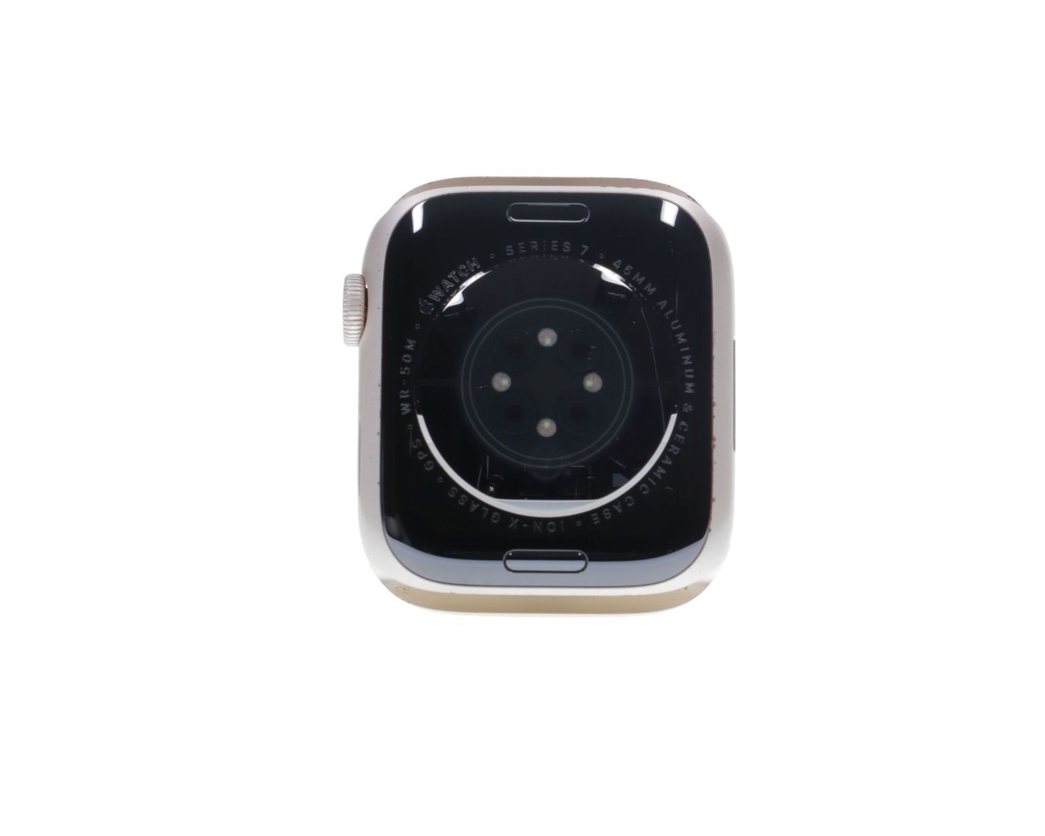 Apple Watch Series 7 2021, GPS, Aluminium 45mm Starlight - Πολύ καλό