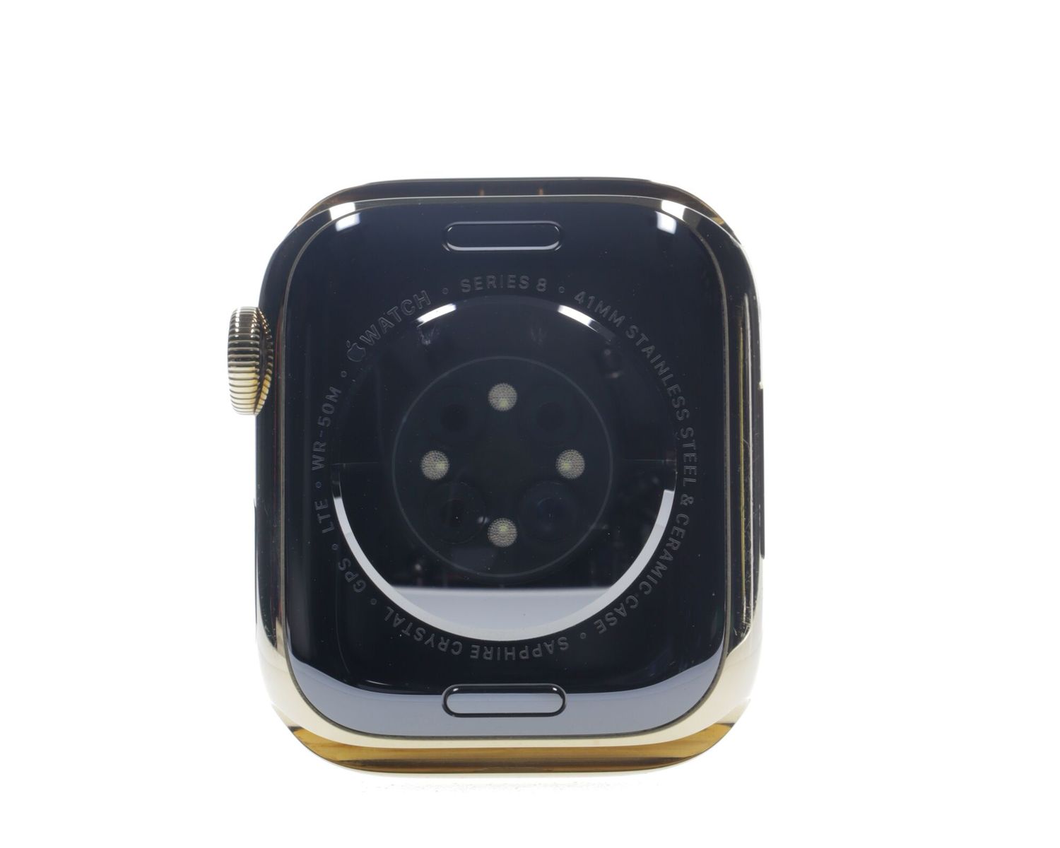 Apple Watch Series 8 2022, GPS + Cellular, Stainless Steel 41mm Gold - Ca nou