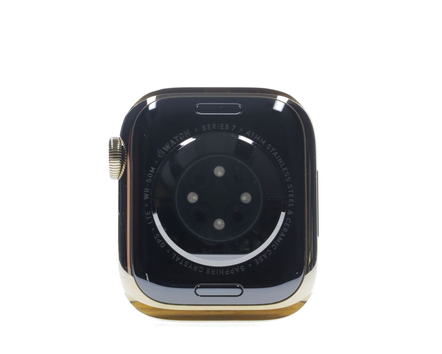 Apple Watch Series 7 2021, GPS + Cellular, Stainless Steel 41mm Gold - Отлично