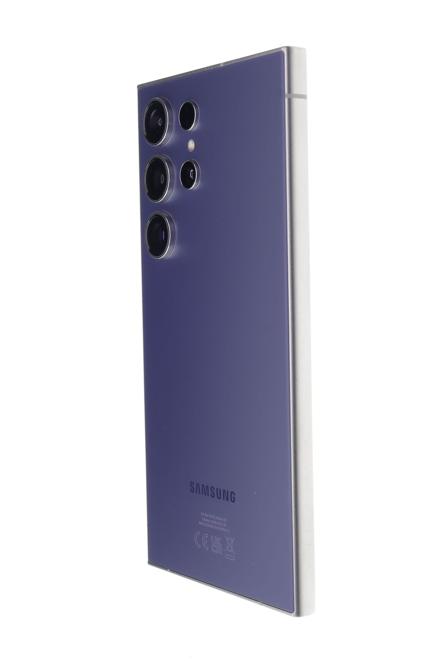 Samsung Galaxy S24 Ultra 5G Dual Sim 256 GB Titanium Violet - Újszerű
