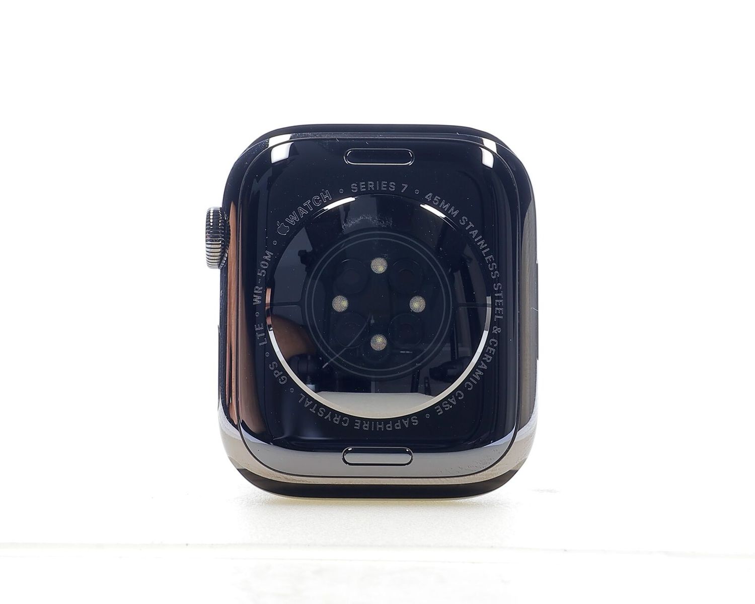 Apple Watch Series 7 2021, GPS + Cellular, Stainless Steel 45mm Graphite - Újszerű