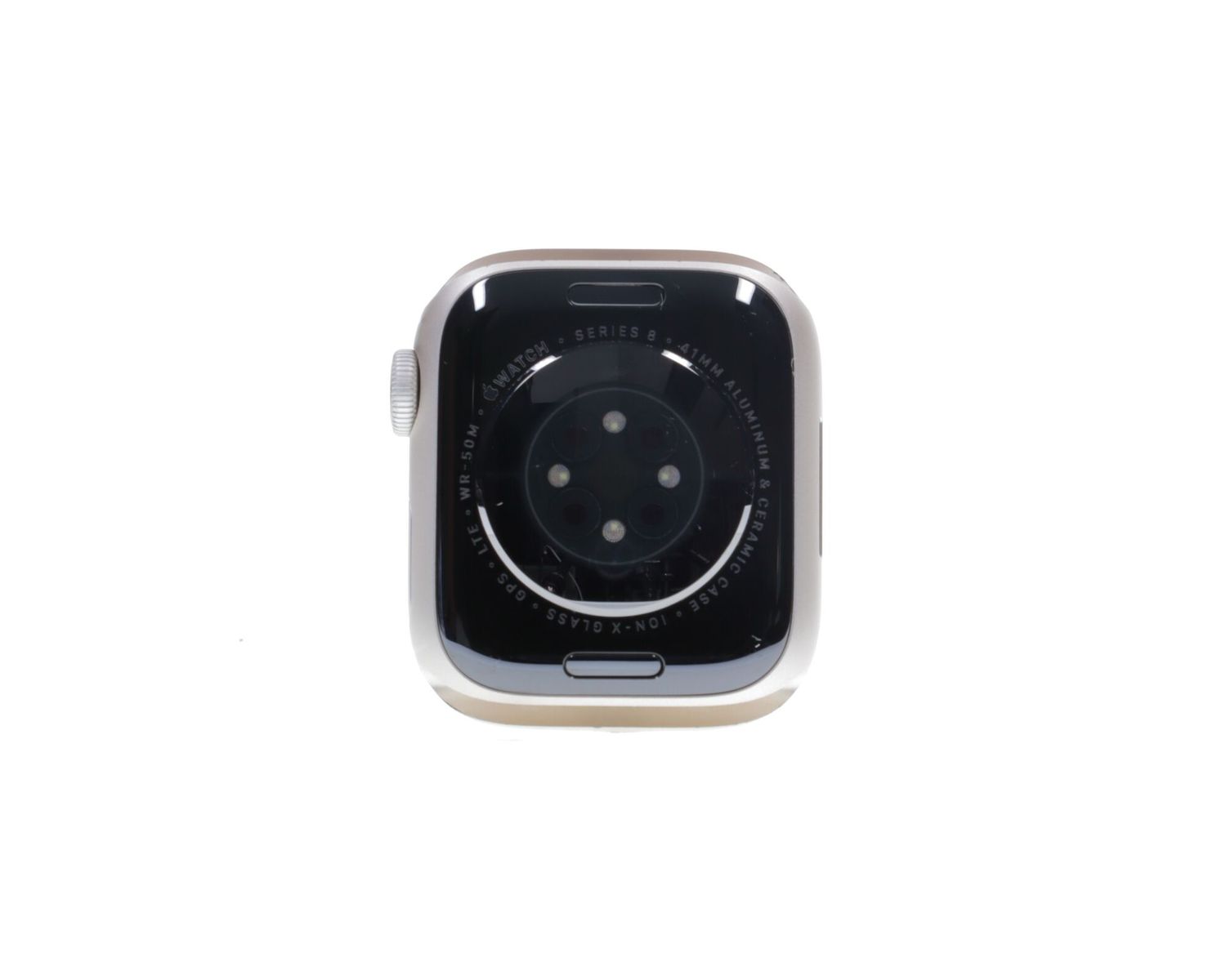 Apple Watch Series 8 2022, GPS + Cellular, Aluminium 41mm Starlight - Excelent