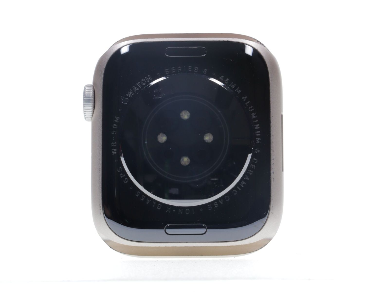 Apple Watch Series 8 2022, GPS, Aluminium 45mm Starlight - Újszerű