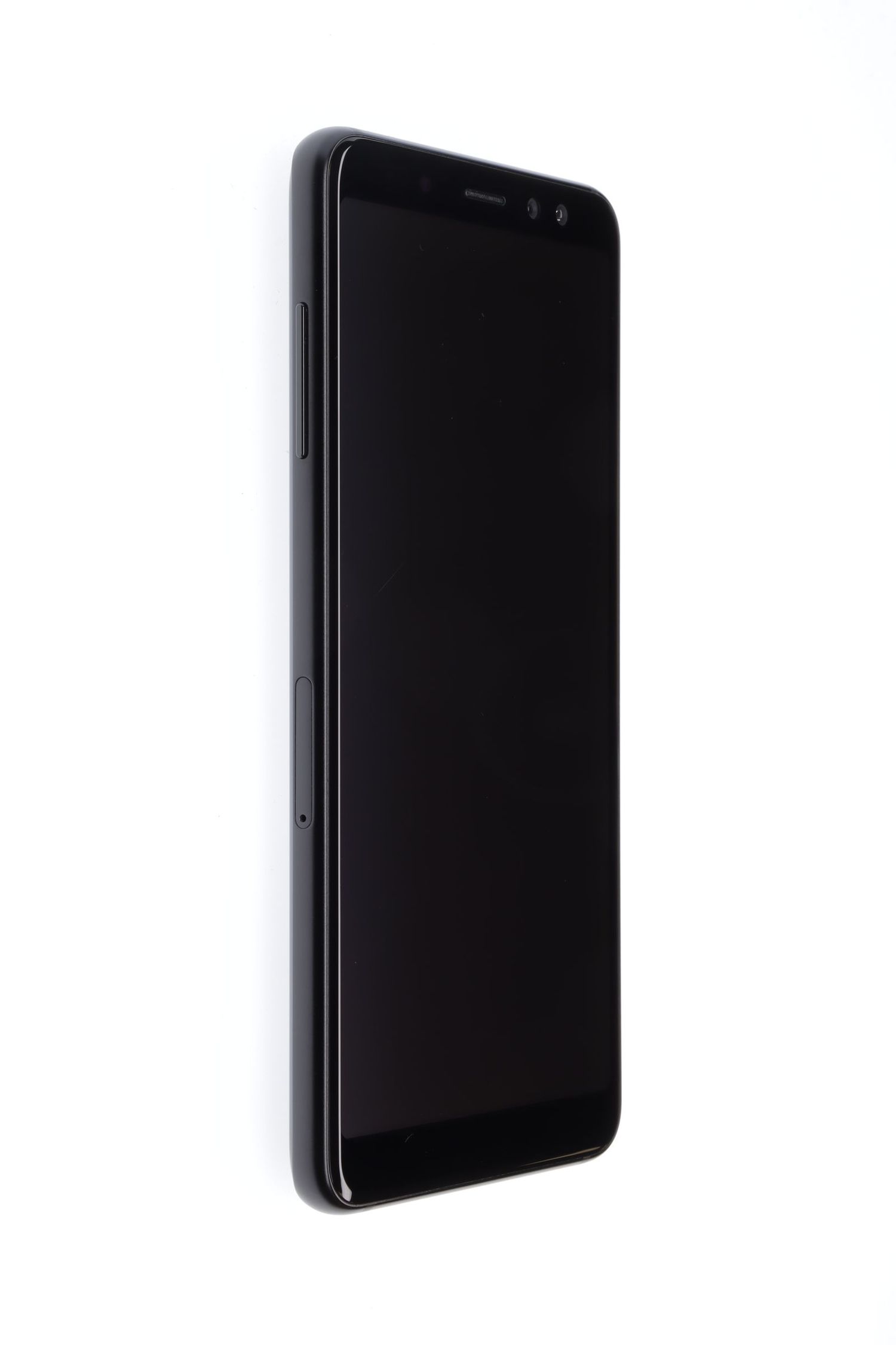 Mobiltelefon Samsung Galaxy A8 (2018) Dual Sim, Black, 32 GB, Excelent