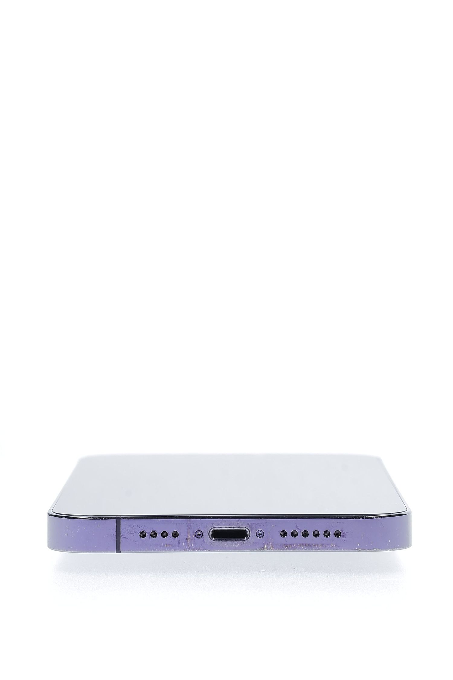 Apple iPhonepro14 パープル 100% Apple iPhone 14 Pro, 128GB Deep