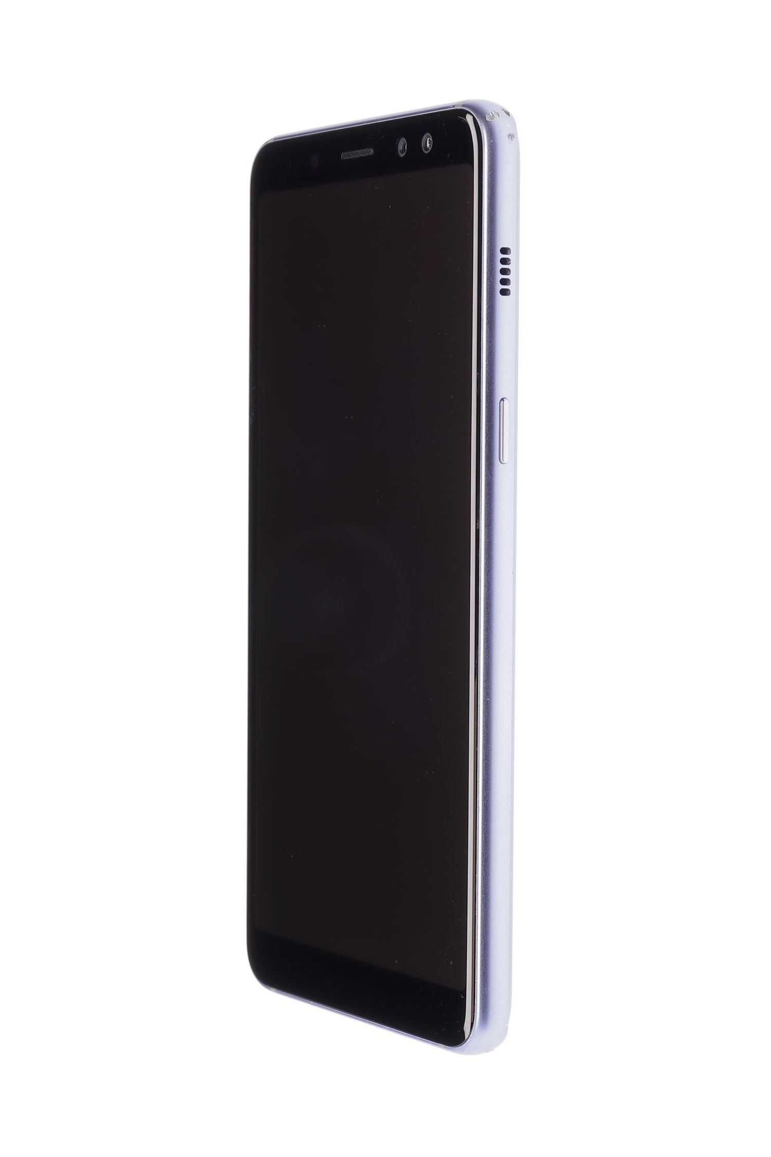 Мобилен телефон Samsung Galaxy A8 (2018) Dual Sim, Orchid Gray, 32 GB, Foarte Bun
