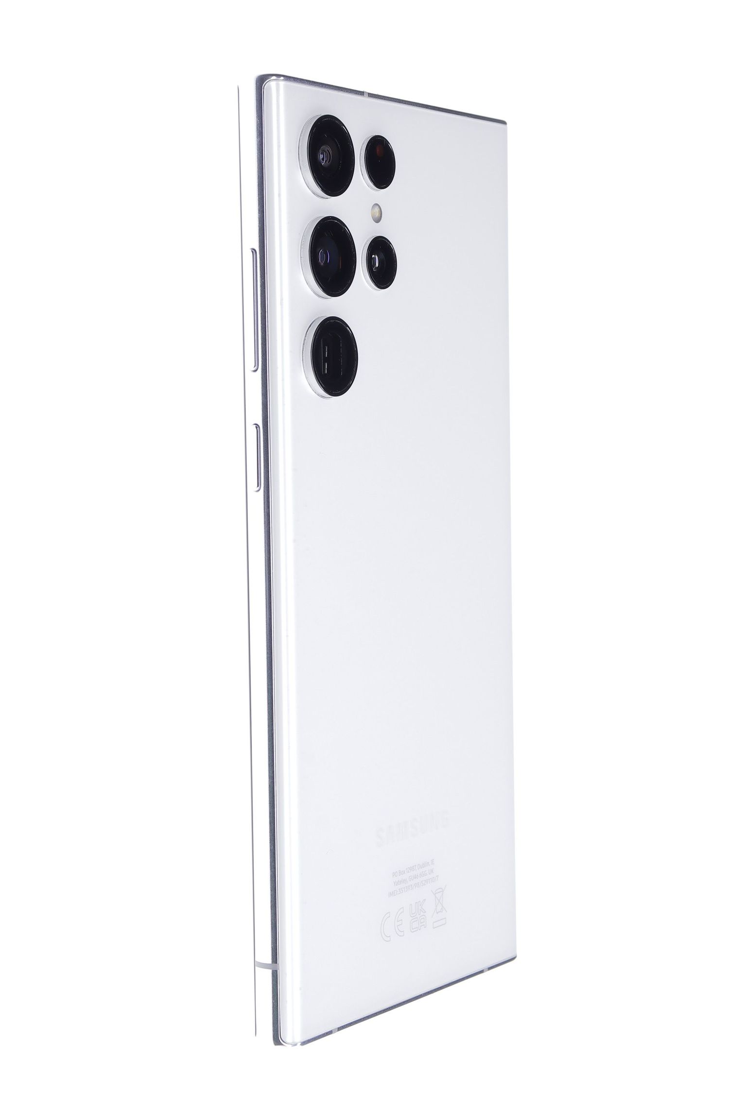 Samsung Galaxy S22 Ultra 5G Dual Sim 128 GB Phantom White - Újszerű