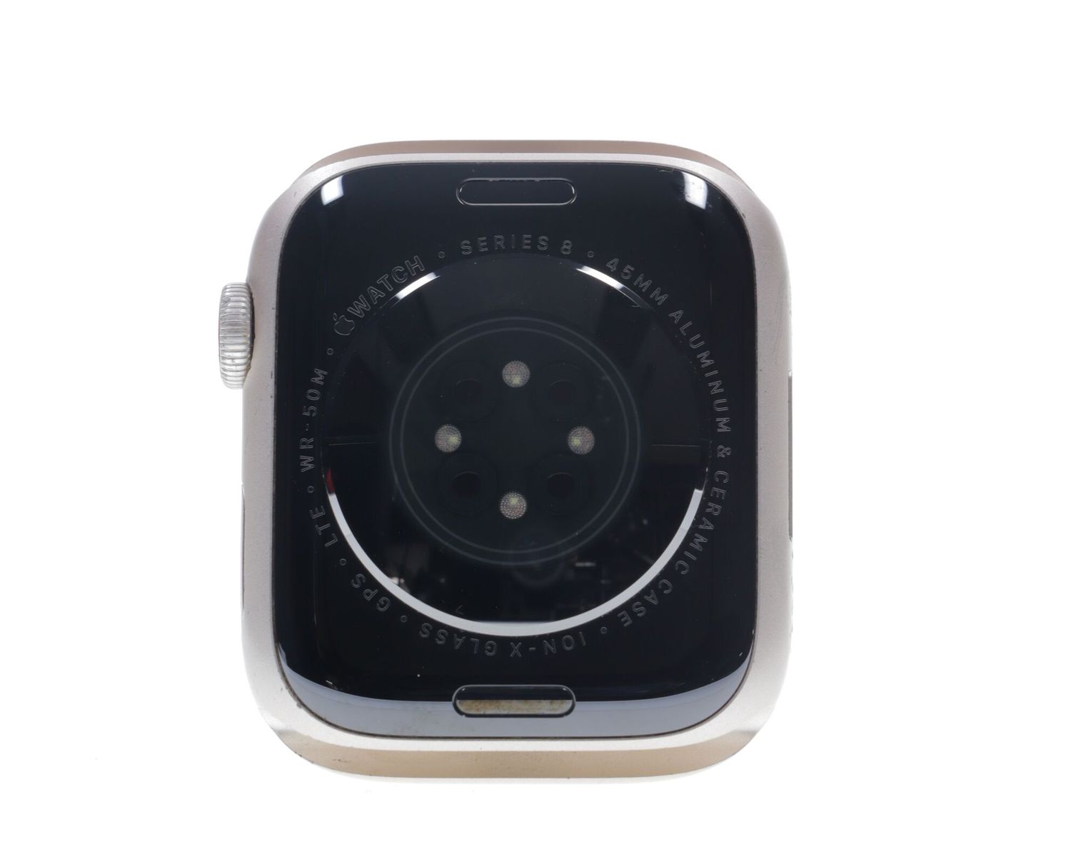 Apple Watch Series 8 2022, GPS + Cellular, Aluminium 45mm Starlight - Excelent