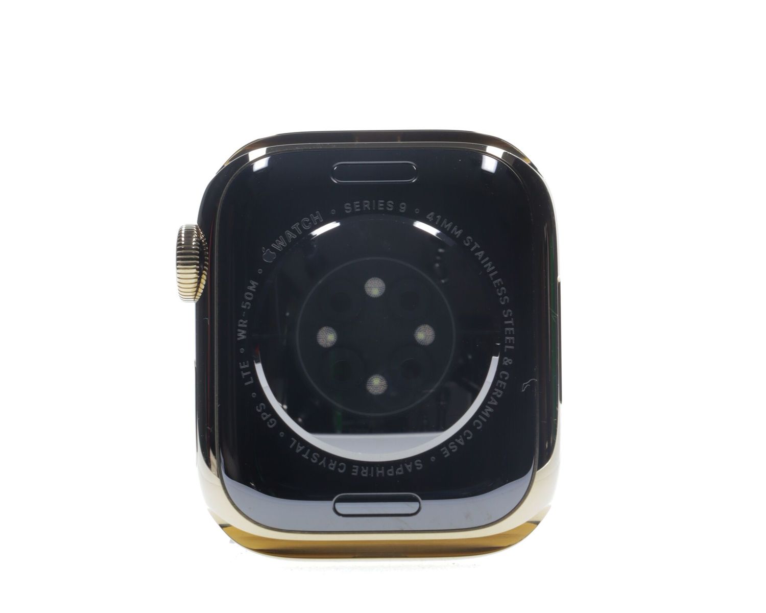 Apple Watch Series 9 2023, GPS + Cellular, Stainless Steel 41mm Gold - Újszerű
