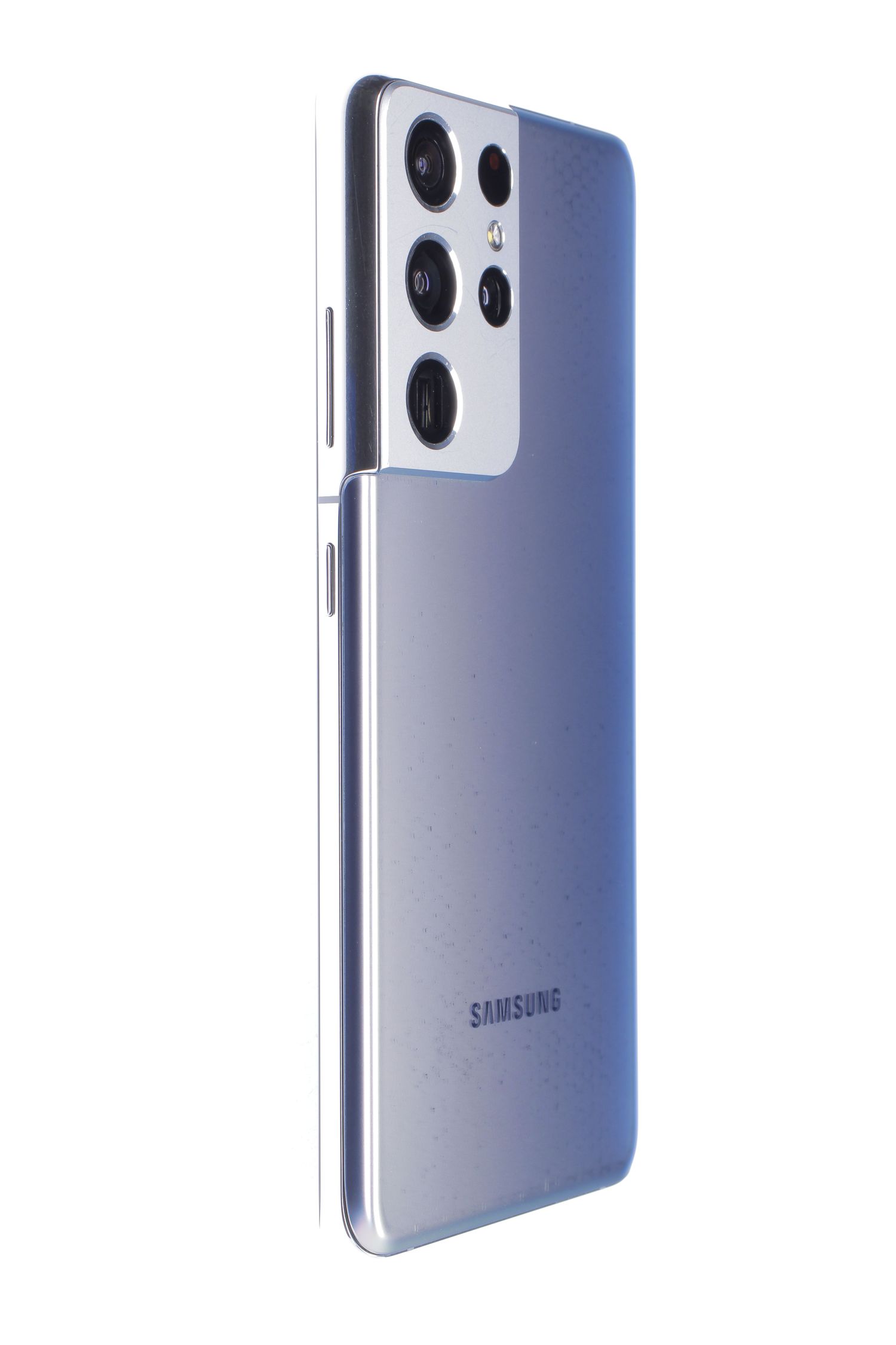 Samsung Galaxy S21 Ultra 5G Dual Sim 128 GB Silver - Újszerű