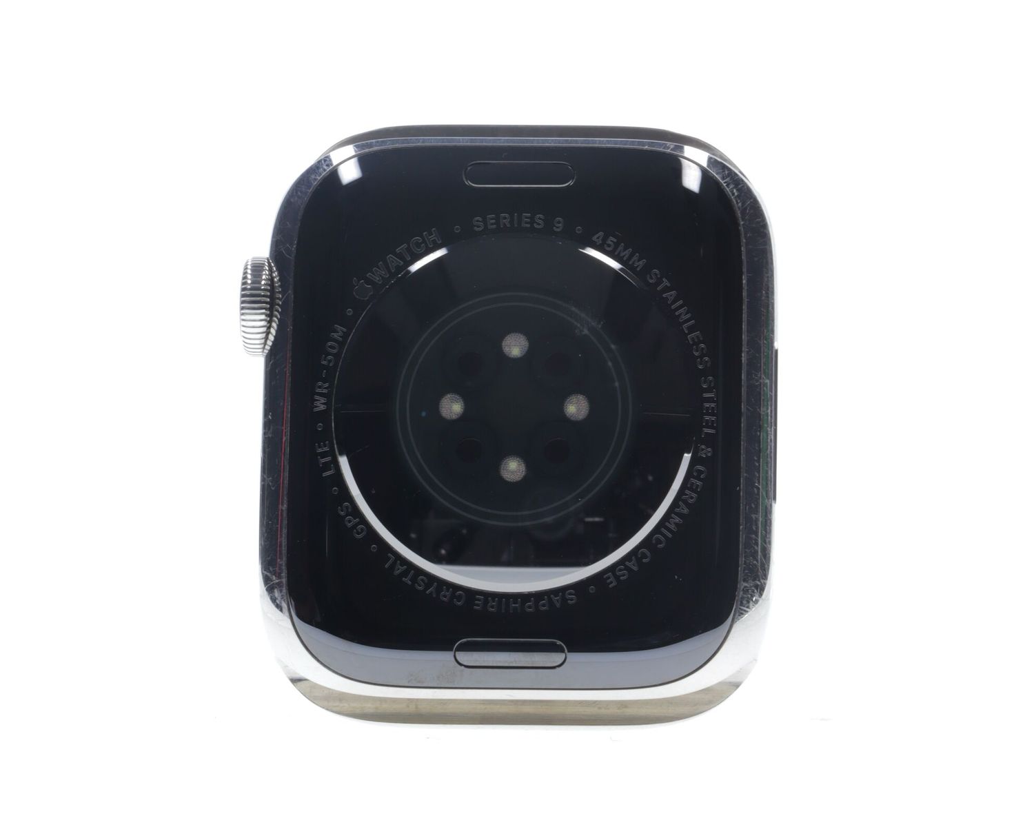 Apple Watch Series 9 2023, GPS + Cellular, Stainless Steel 45mm Silver - Εξαιρετικό