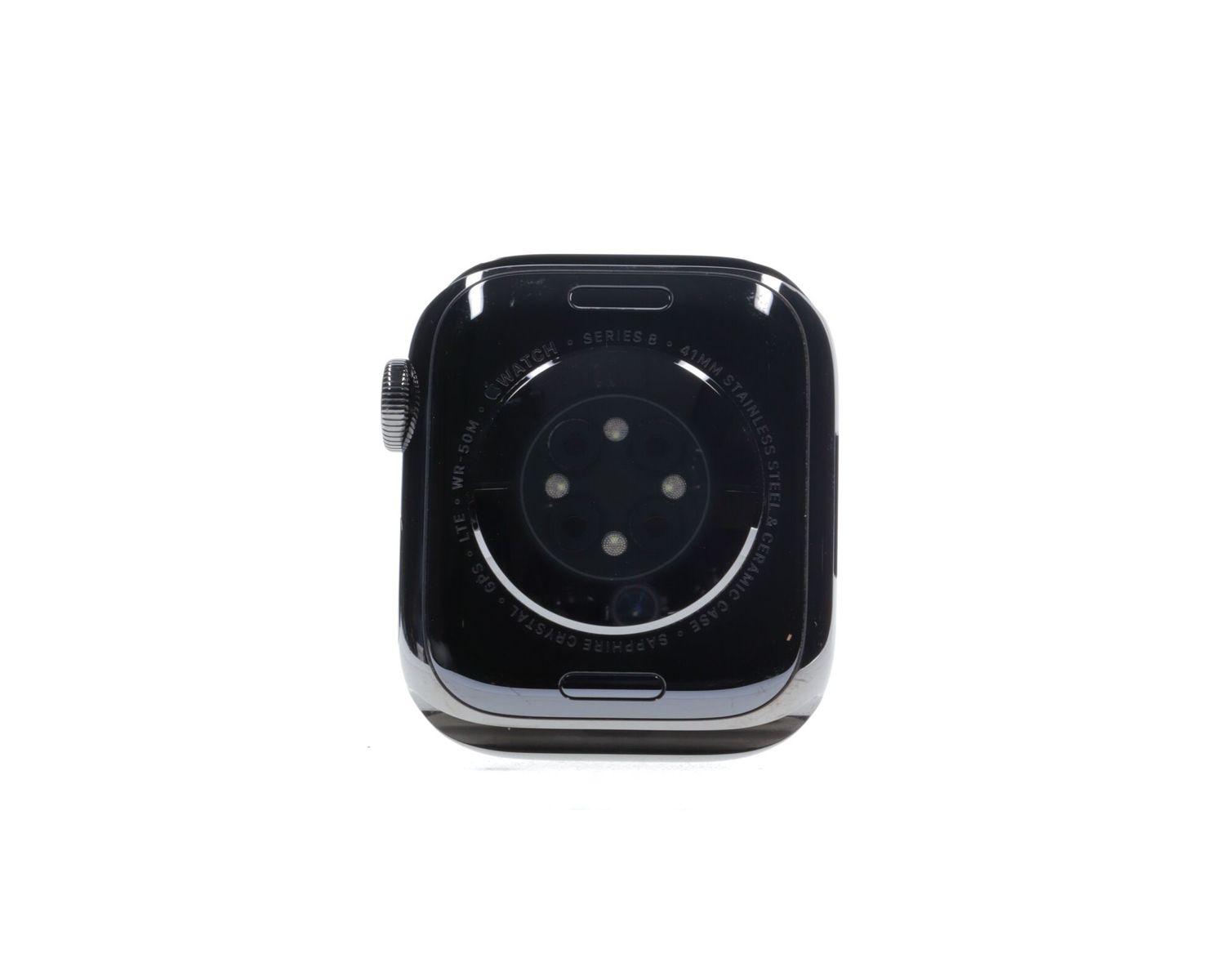 Apple Watch Series 8 2022, GPS + Cellular, Stainless Steel 41mm Graphite - Като нов
