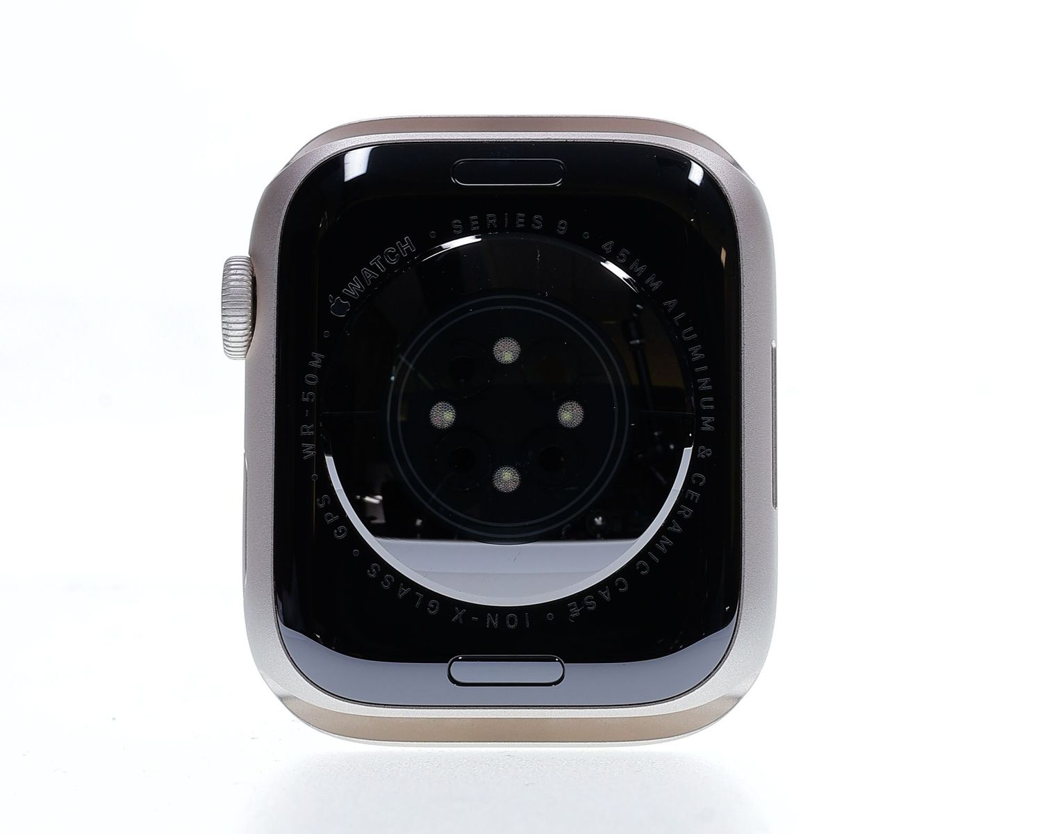 Apple Watch Series 9 2023, GPS, Aluminium 45mm Starlight - Πολύ καλό