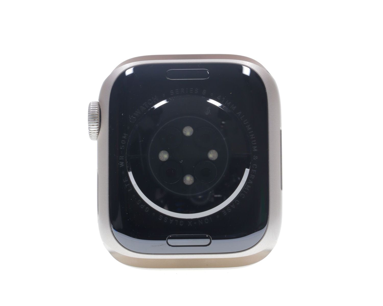 Apple Watch Series 8 2022, GPS + Cellular, Aluminium 41mm Starlight - Kiváló