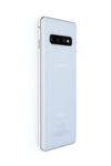 Мобилен телефон Samsung Galaxy S10, Prism White, 128 GB, Foarte Bun