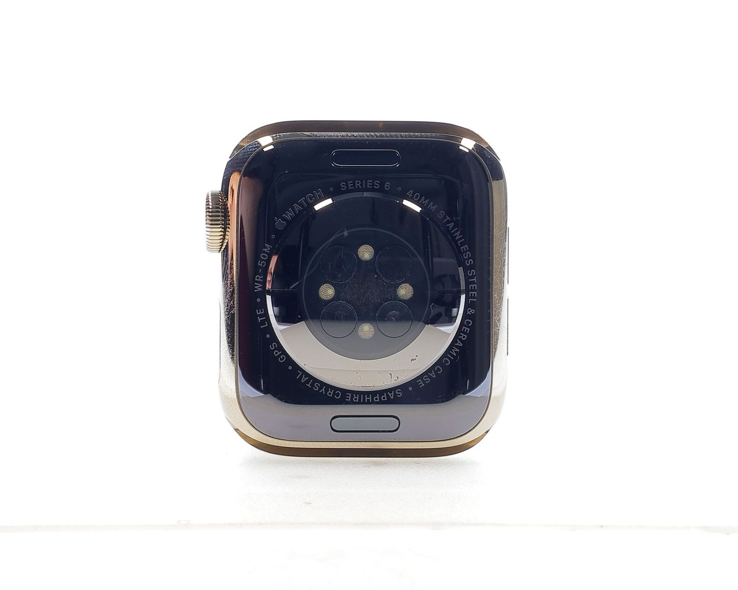 Apple Watch Series 6 2020, GPS + Cellular, Stainless Steel 40mm Gold - Kiváló