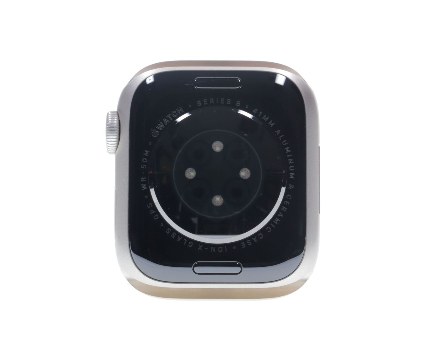 Apple Watch Series 8 2022, GPS, Aluminium 41mm Starlight - Újszerű