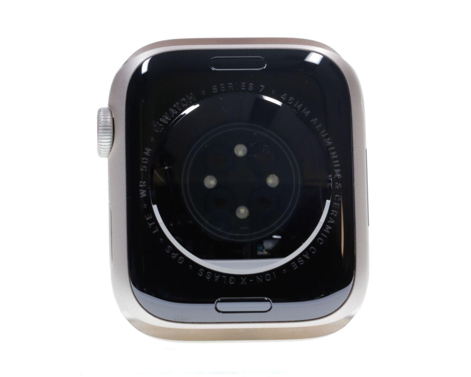 Apple Watch Series 7 2021, GPS + Cellular, Aluminium 45mm Starlight - Πολύ καλό