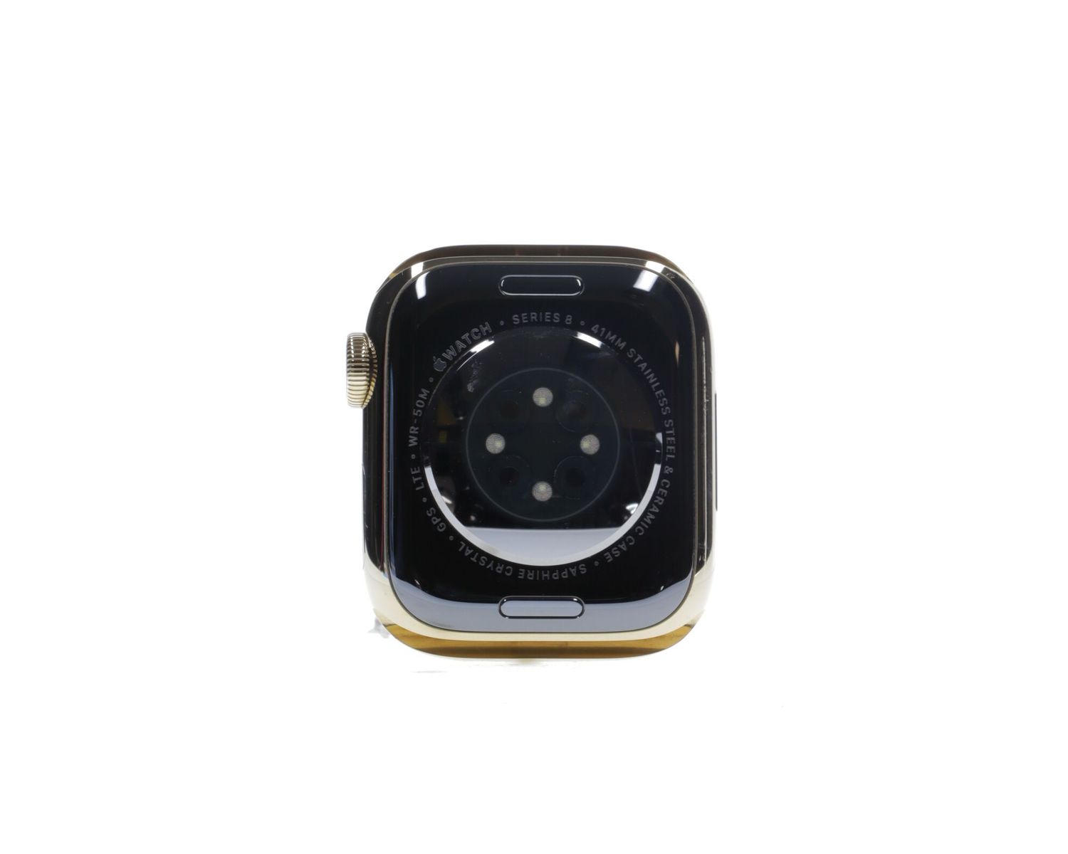 Apple Watch Series 8 2022, GPS + Cellular, Stainless Steel 41mm Gold - Σαν καινούργιο