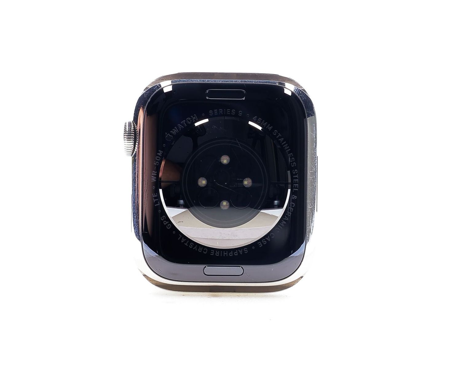Apple Watch Series 9 2023, GPS + Cellular, Stainless Steel 45mm Silver - Εξαιρετικό