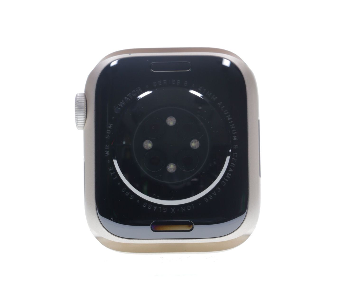 Apple Watch Series 8 2022, GPS + Cellular, Aluminium 41mm Starlight - Εξαιρετικό