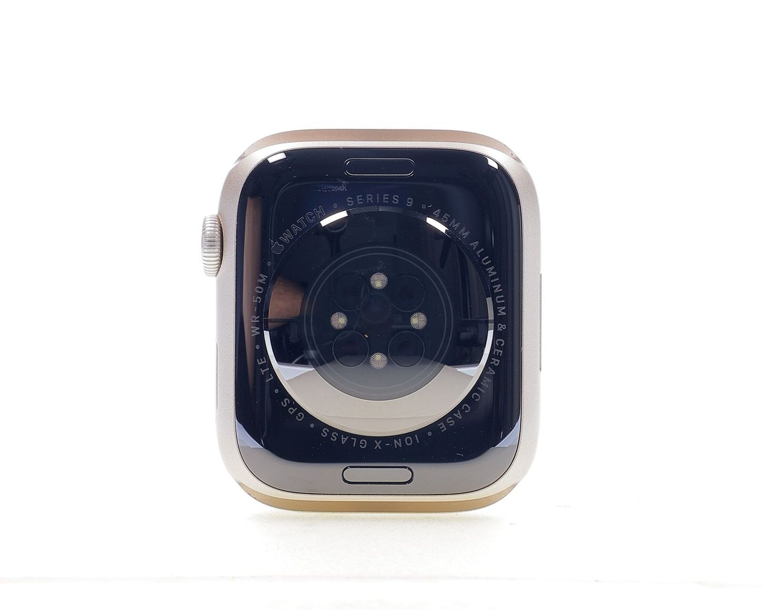 Apple Watch Series 9 2023, GPS + Cellular, Aluminium 45mm Starlight - Újszerű